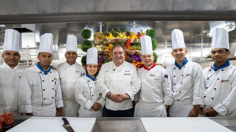 Emeril Lagasse and chefs