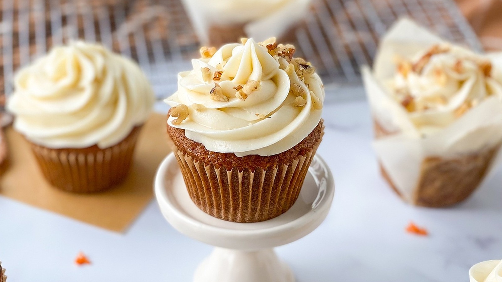 Carrot Cake Cupcakes Recipe