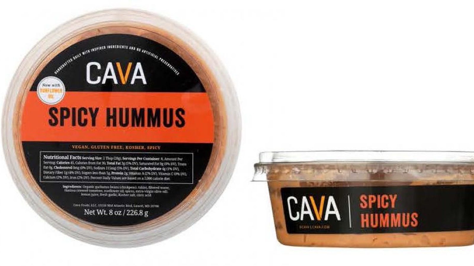 Cava Spicy Hummus Recalled For Potential Sesame Allergy Risk