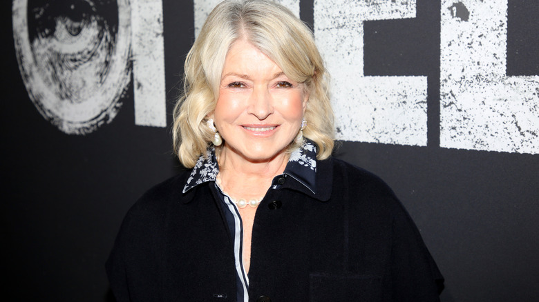 smiling Martha Stewart