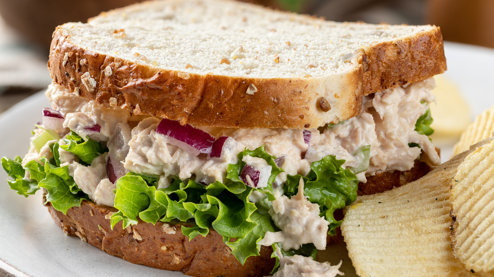 Change Up Tuna Salad Sandwiches With One Fresh And Sliced Ingredient
