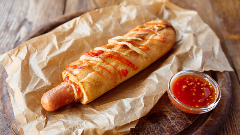 French style hot dog
