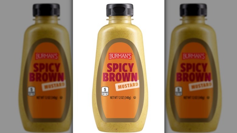 Aldi mustard in a squeeze jar