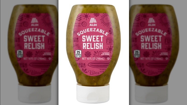 Bottle of relish