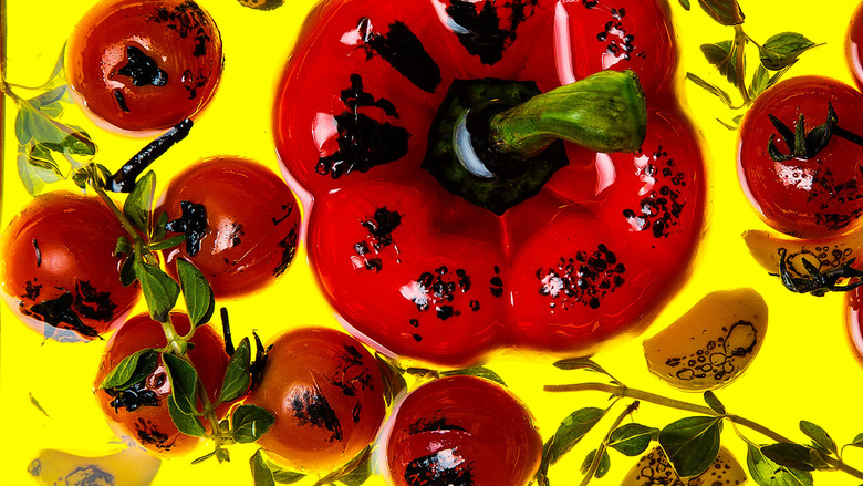 Charred Tomato Oil