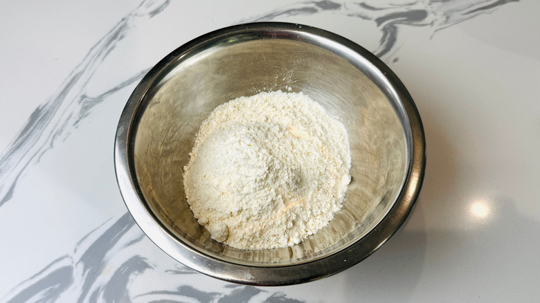 Flour in bowl