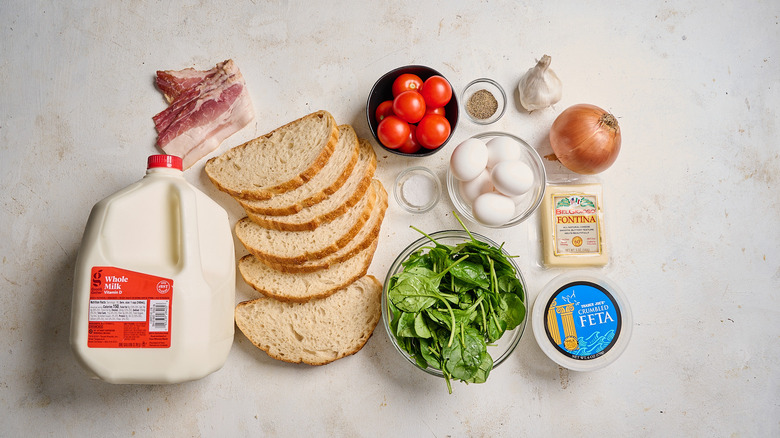 ingredients on a table