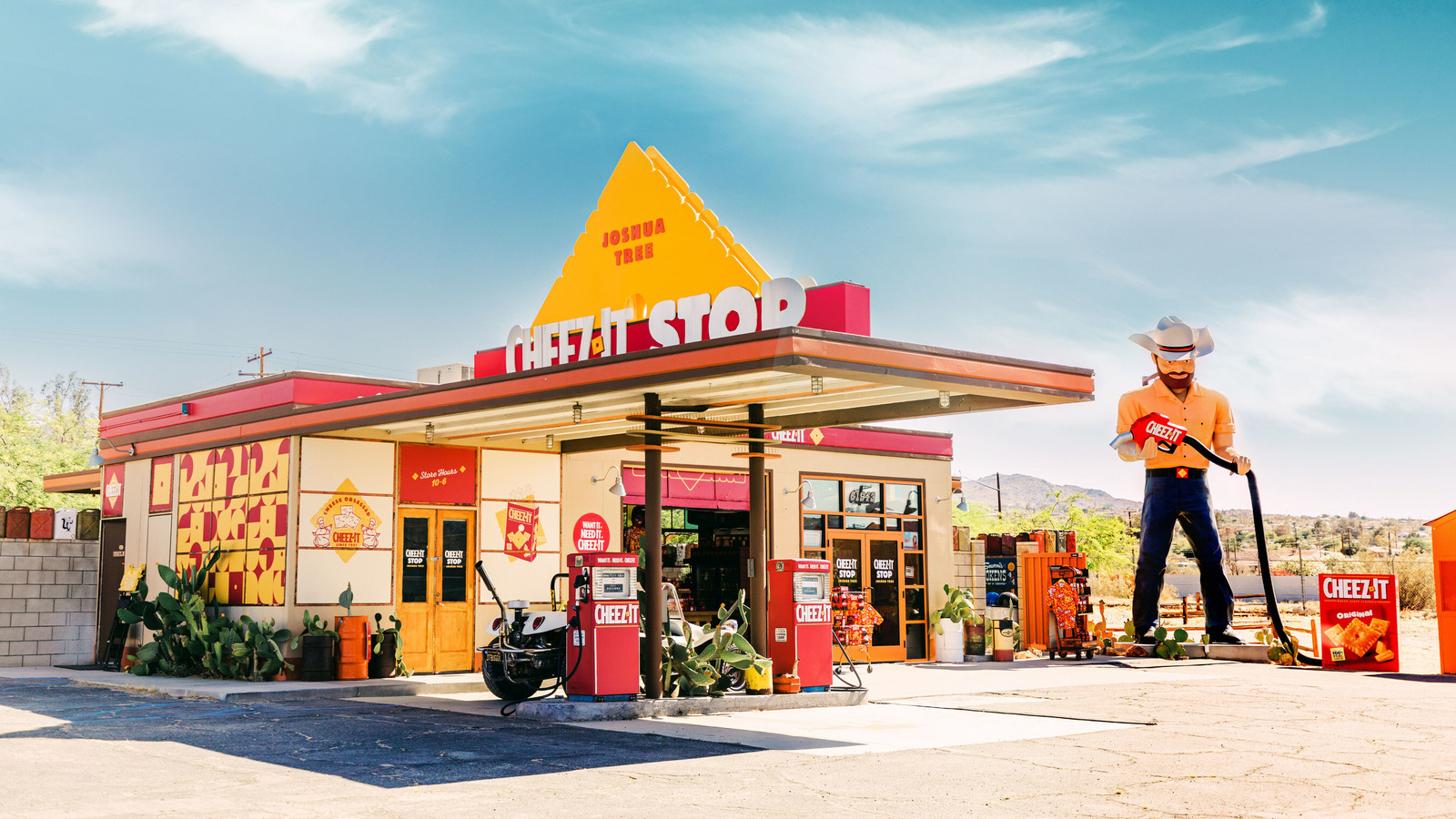 CheezIt's Retro Pit Stop Will Fuel Your Joshua Tree Road Trip