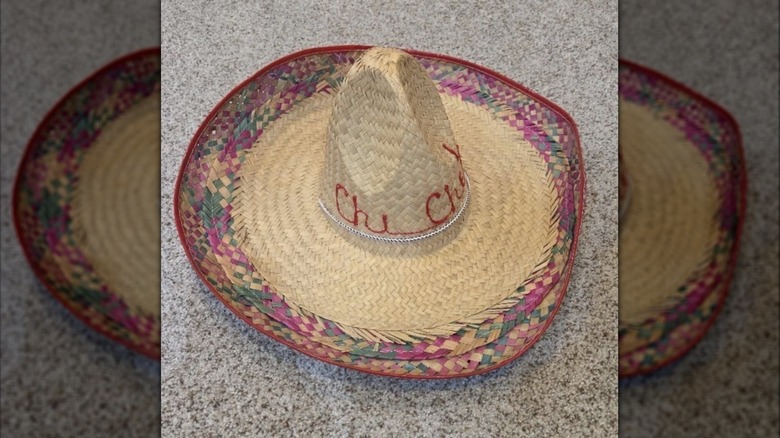 Authentic Chi-Chi's birthday sombrero c. 1980s