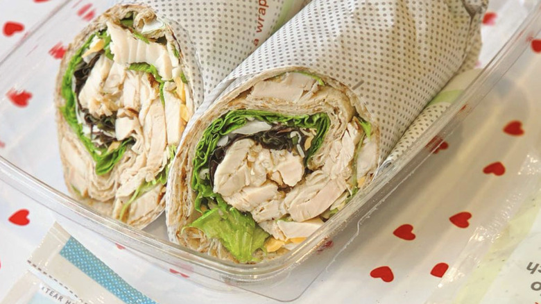 Chick-fill-A Cool Wrap with chicken