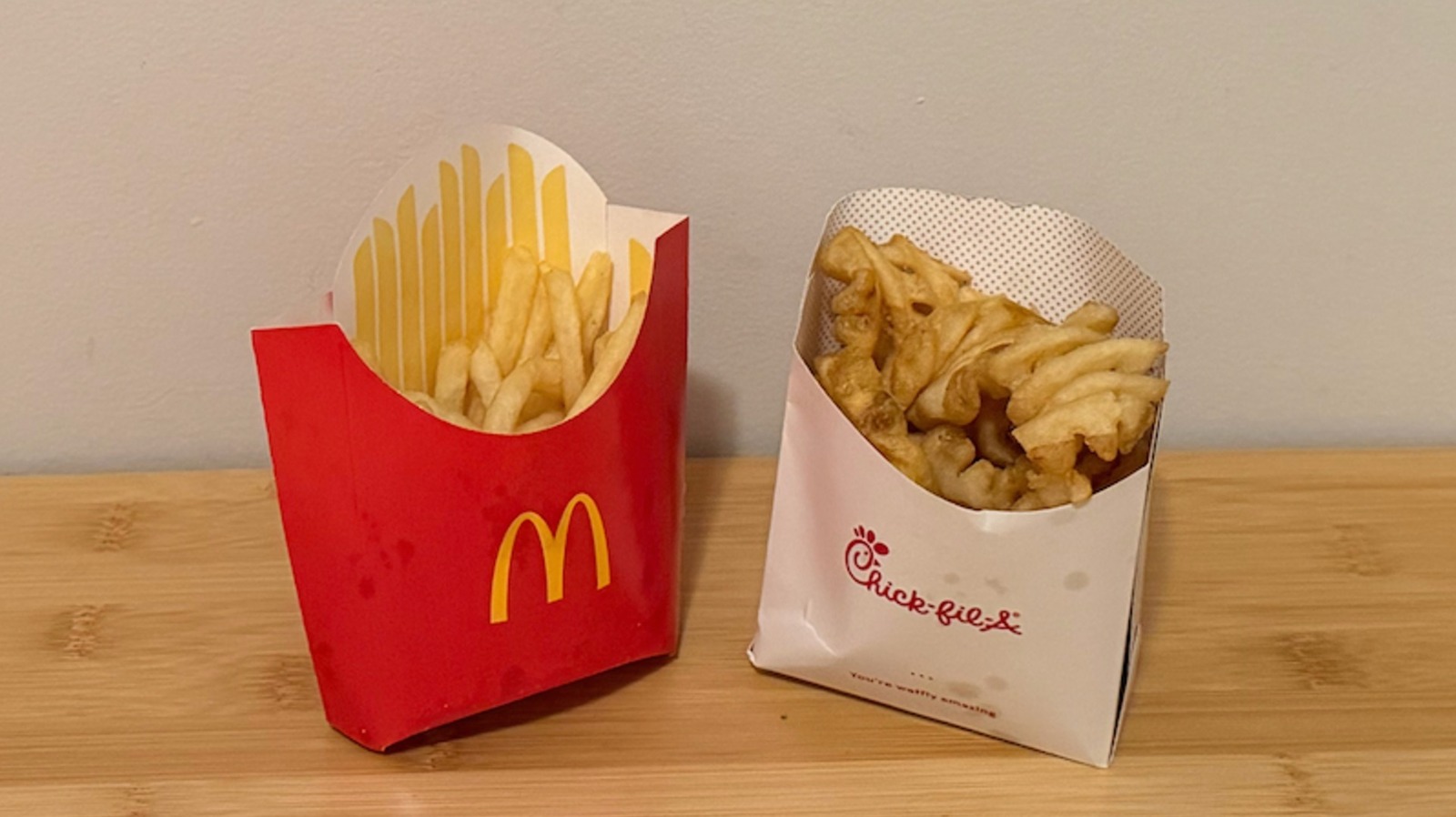 Chick-Fil-A Vs McDonald's: Who Makes The Better French Fries?