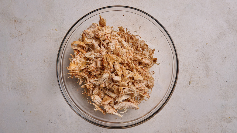 seasoned chicken in a bowl