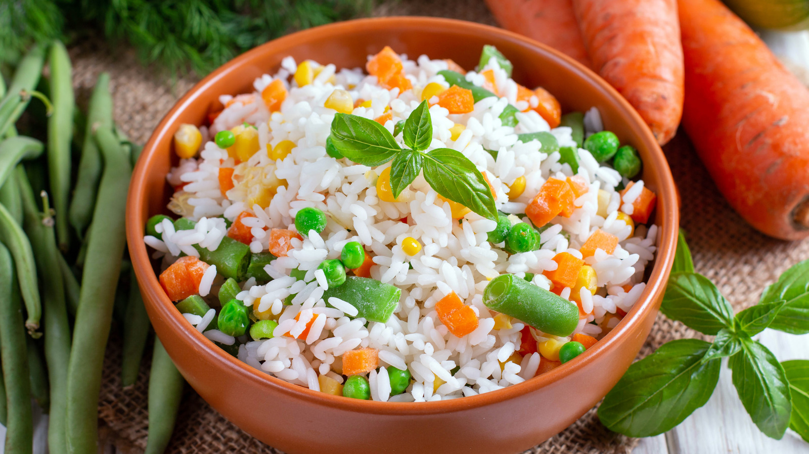 Use Chicken, Frozen Vegetables, And Rice For The Start Of A Filling Asian-Inspired Casserole
