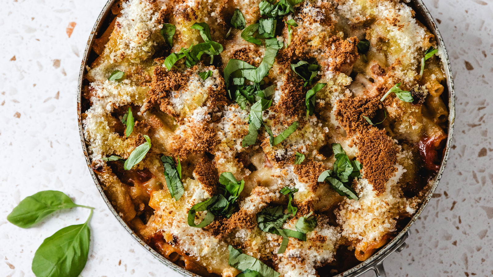 Chicken Parmesan Baked Ziti Recipe - Tasting Table