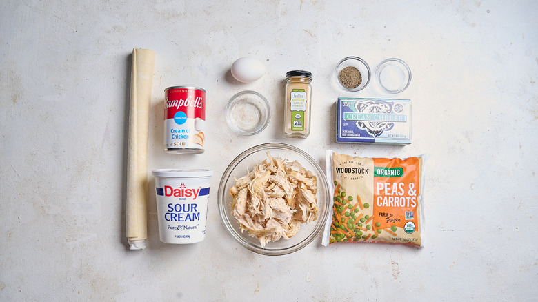 ingredients on a table