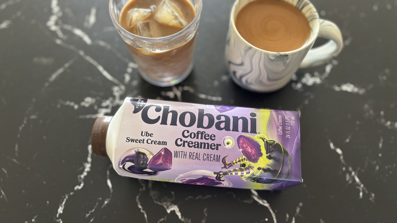 Review: Chobani's Ube Sweet Cream Coffee Creamer Hits All The Right Notes