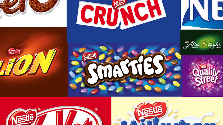 Nestlé candies and chocolates