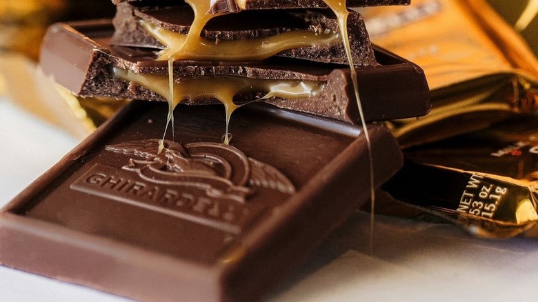 Ghirardelli chocolate squres
