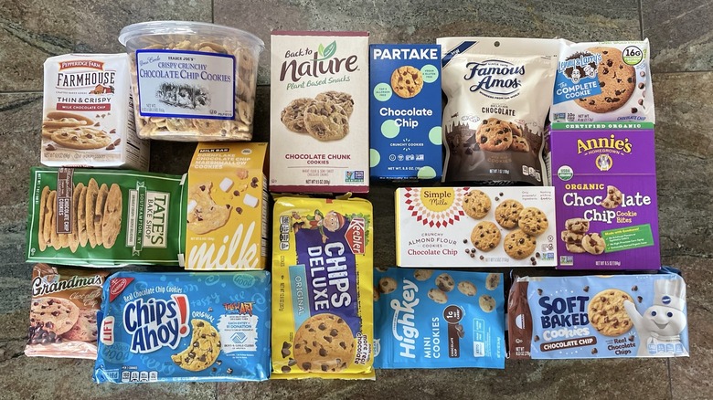 Boxes of chocolate chip cookies brands