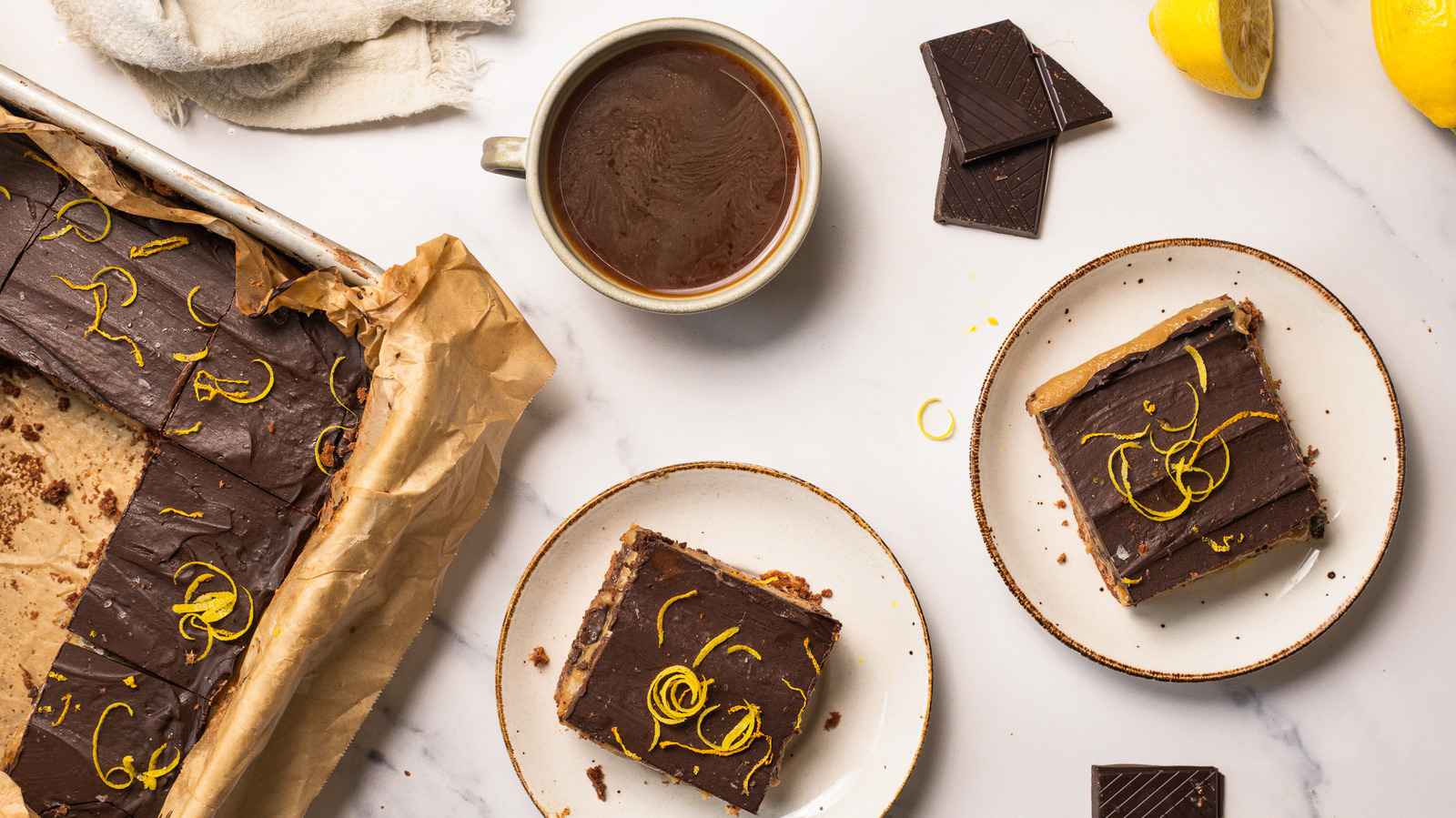 Chocolate Lemon Bars Recipe