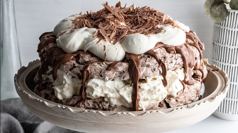 Chocolate Pavlova Recipe - Tasting Table (6) Chocolate Pavlova Recipe - Tasting Table (6)