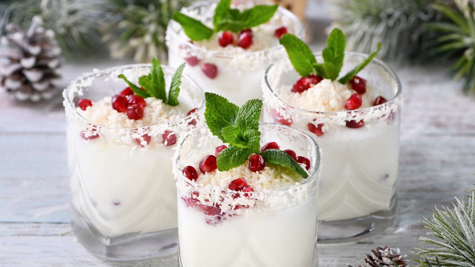 Christmas Mojitos Are A Creamier Take On The Classic Drink