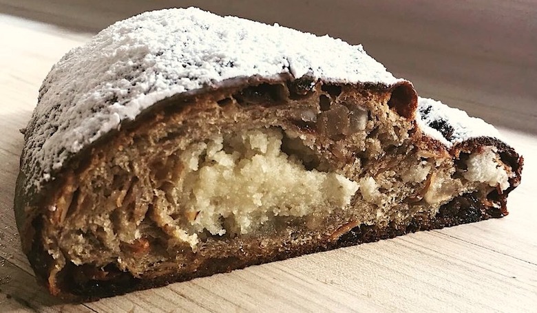 Stollen Bread Recipe with Marzipan