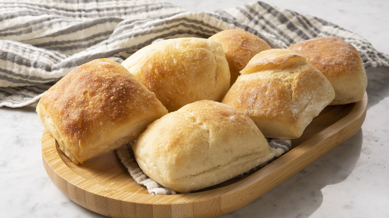 Whole loaves of ciabatta