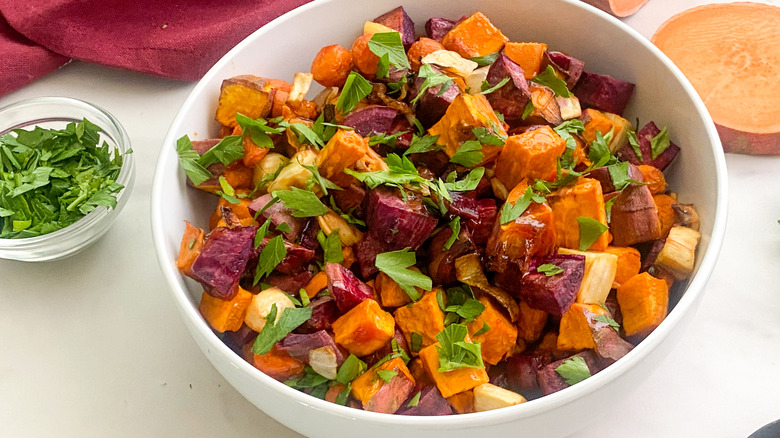 Cider-Glazed Root Vegetables Recipe