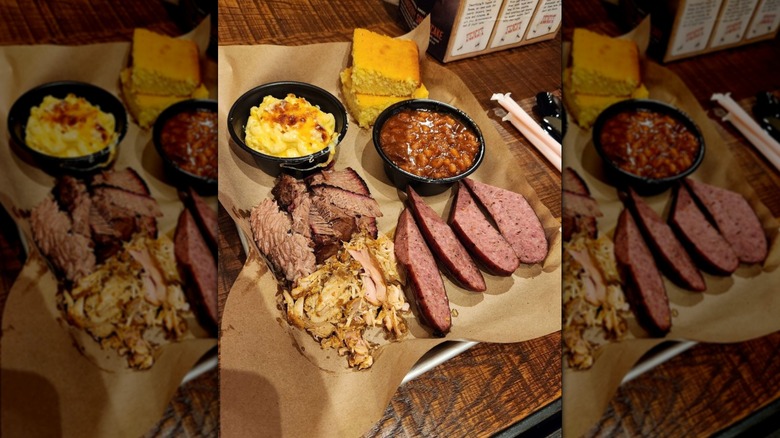 Mission BBQ brisket plate