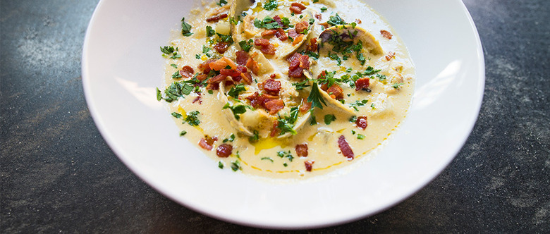 Recipe: Clam And Corn Chowder - Matthew Jennings Recipe image