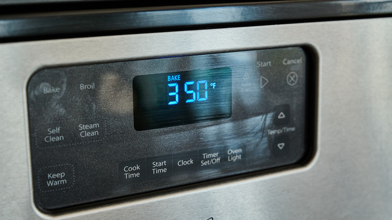 heating oven to 350 degrees