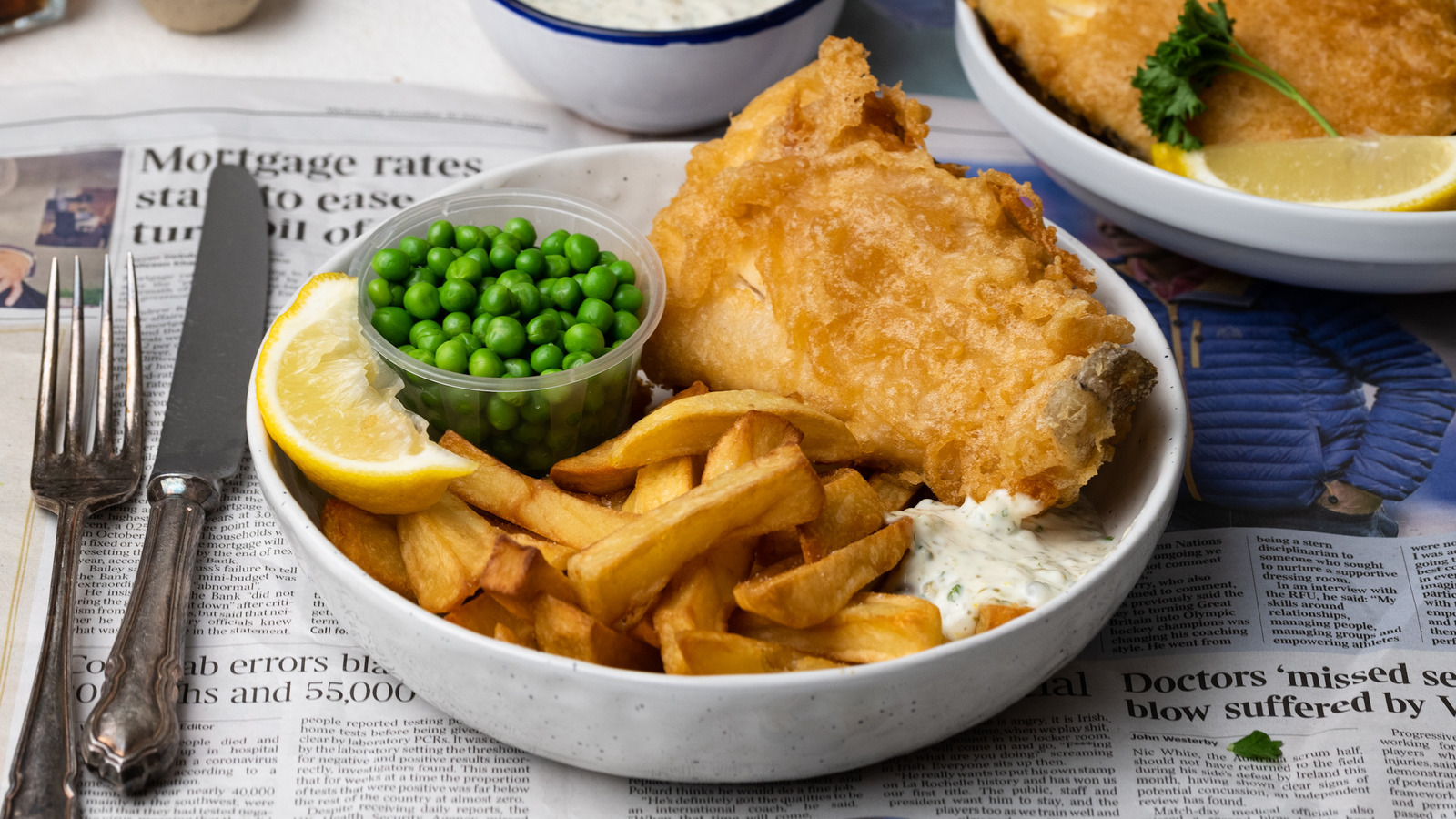 ENGLISH STYLE FISH AND CHIPS - Brookfields