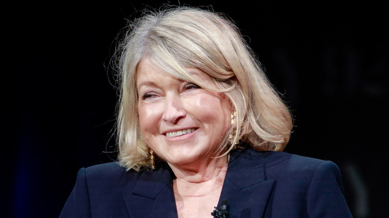 Martha Stewart smiling on stage