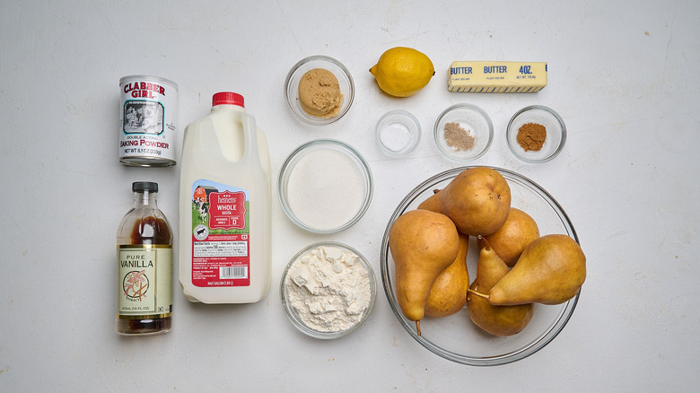 ingredients on a table