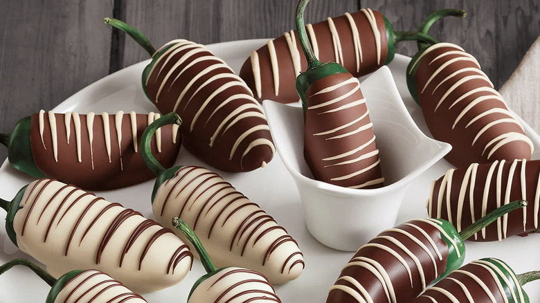 chocolate covered jalapeno pepper