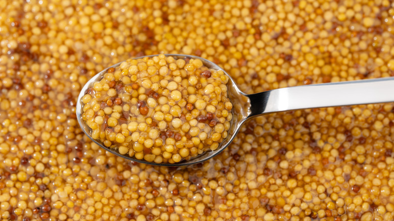 A spoonful of mustard