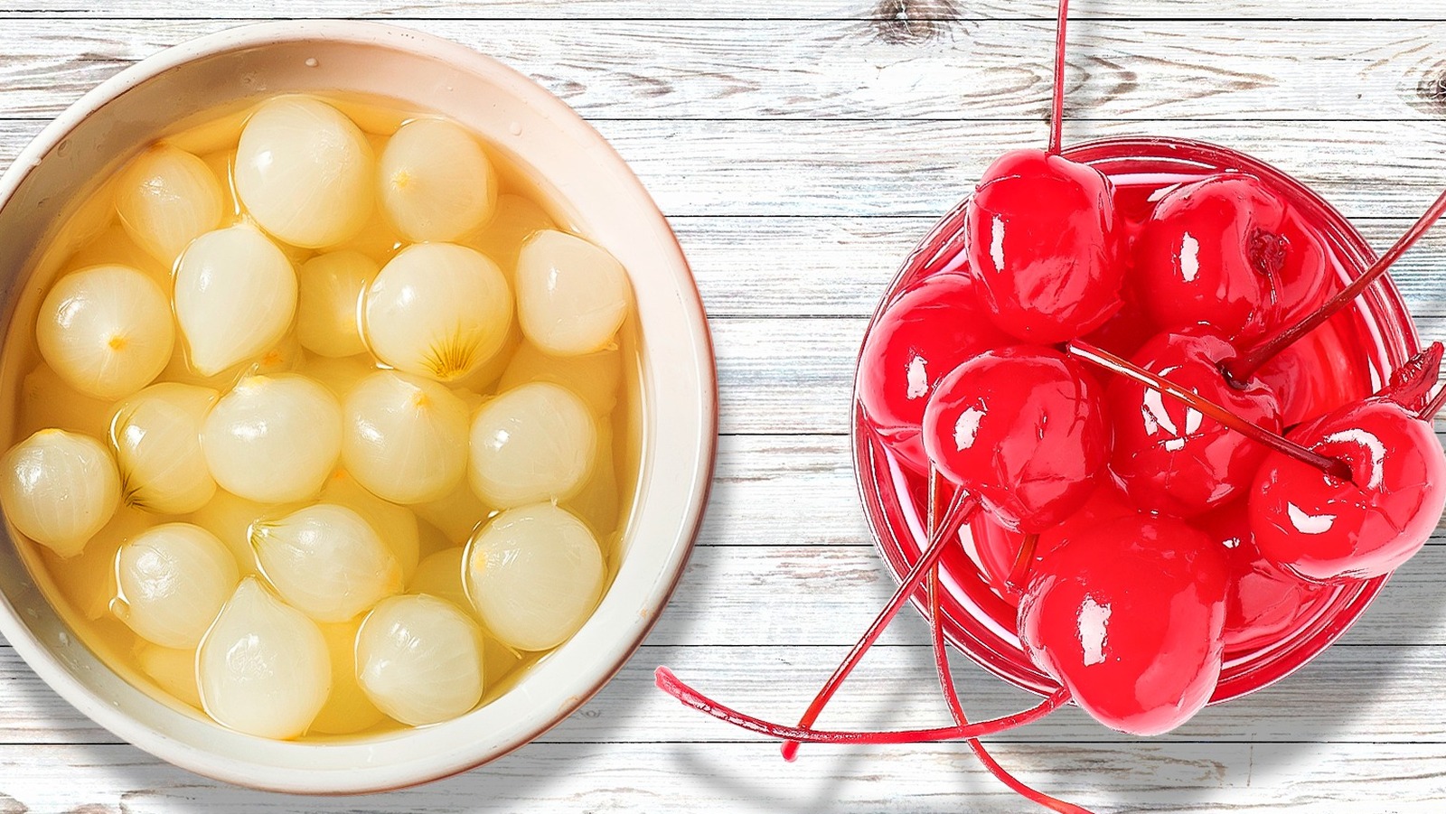 Cocktail Onions Vs. Cherries When To Use Either