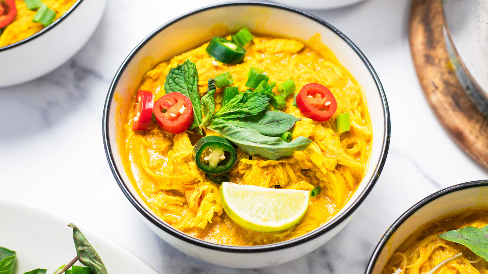 Coconut Curry Chicken Noodle Soup Recipe