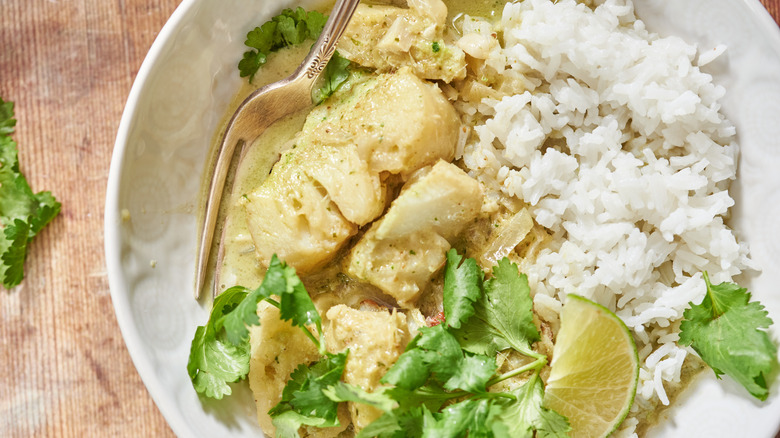 Coconut Lemongrass Fish Curry Recipe