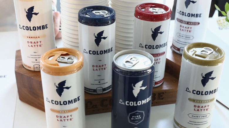 La Colombe coffee cans