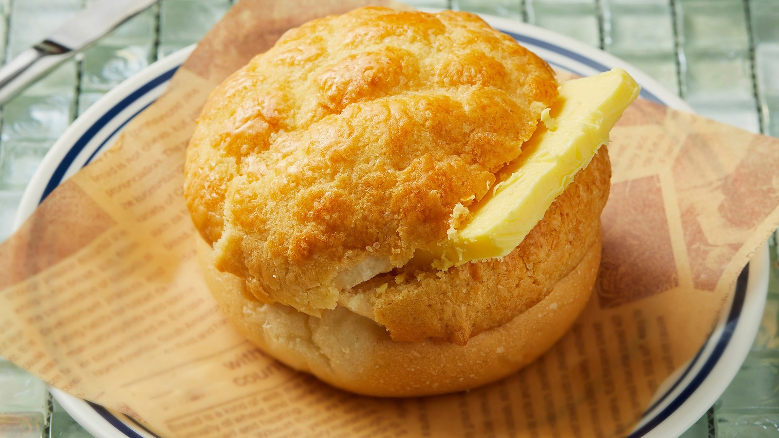 Cold Butter Turns Hong Kong's Boh Loh Yau Into A Rich Breakfast Sandwich