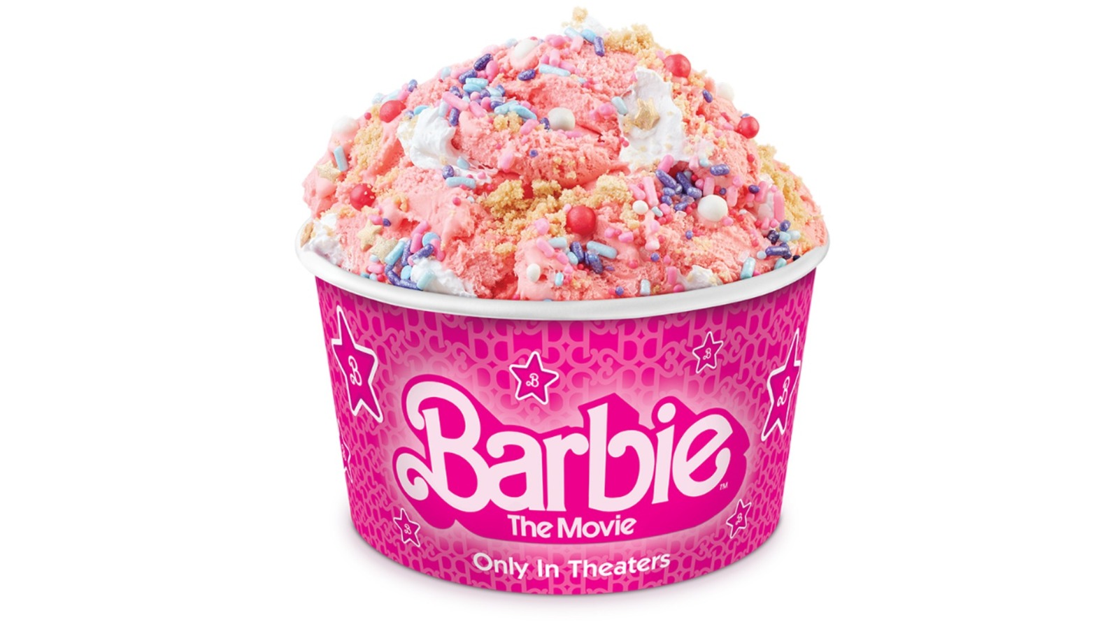 Cold Stone Debuts Cotton Candy Ice Cream In Honor Of The Barbie Movie
