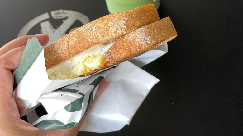 Starbucks' sourdough grilled cheese