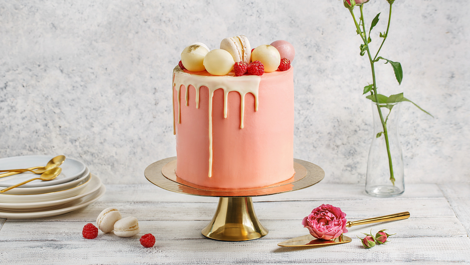 Compact Buttercream Is Ideal For Tall Layer Cakes That Stand Strong