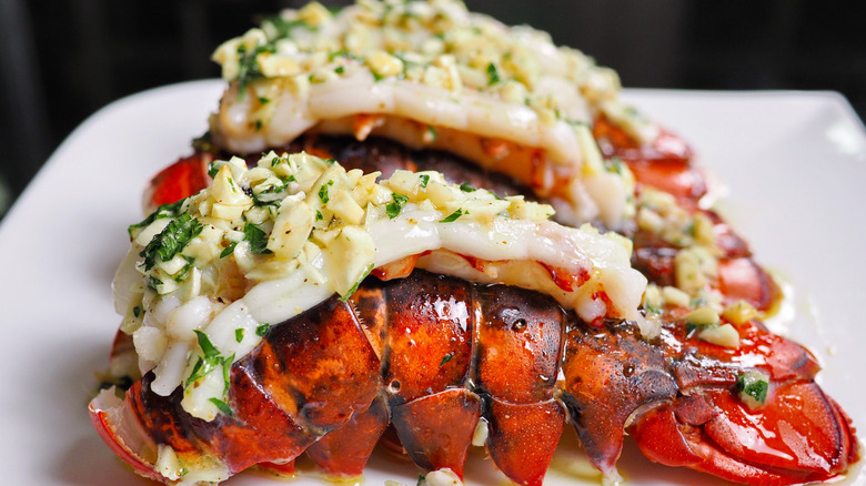 homemade baked lobster 