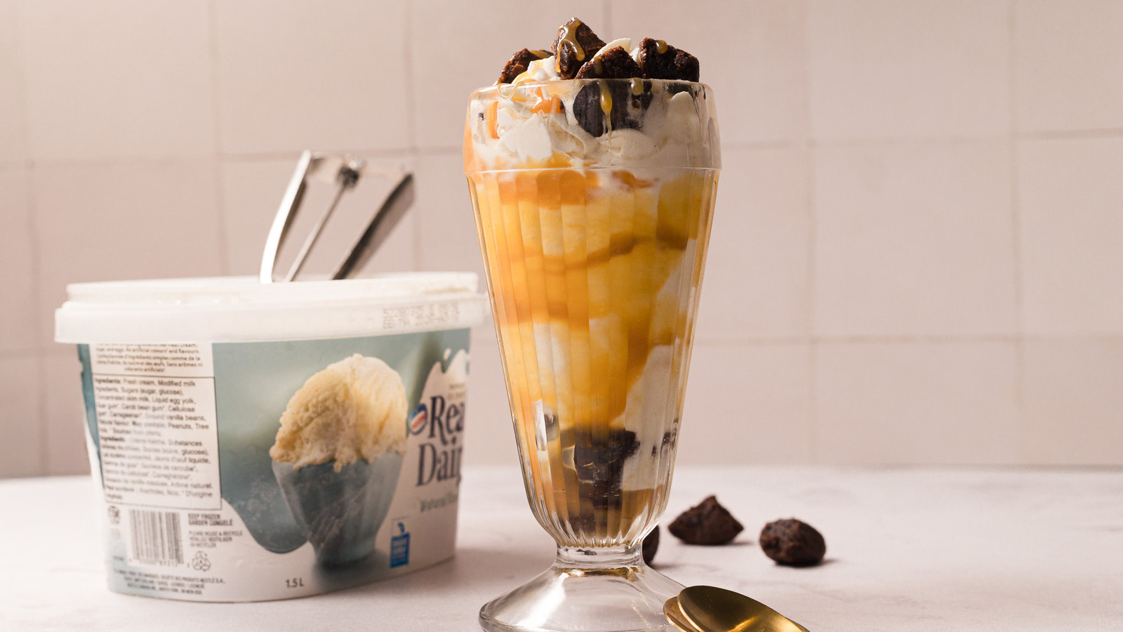 Copycat Costco Caramel Brownie Sundae Recipe - Tasting Table