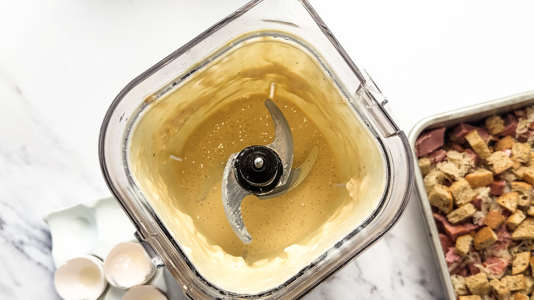 Reuben sauce in blender.