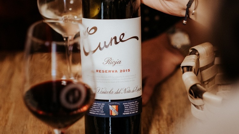 Bottle of Bodegas C.V.N.E. Rioja Reserva