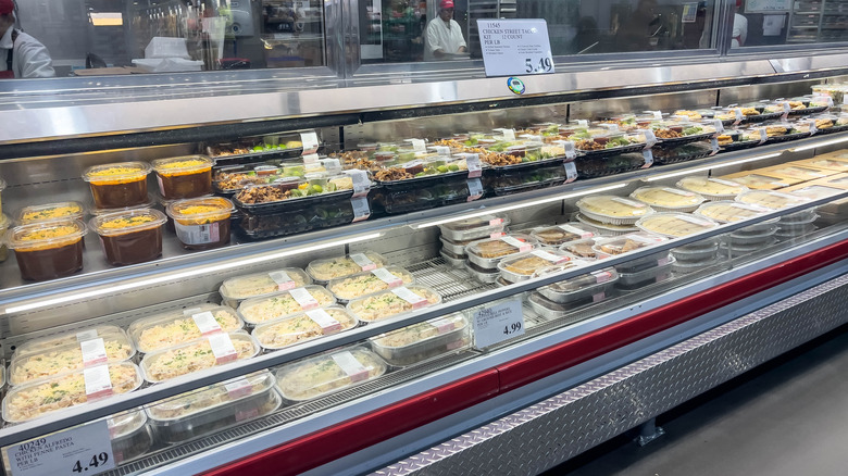 prepared foods section at Costco